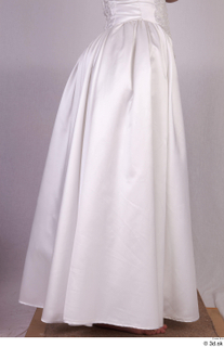  Photo Woman in historical Wedding dress 2 20th century historical clothing lower body wedding dress white skirt 0007.jpg